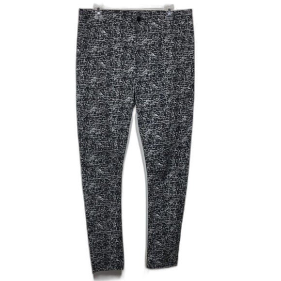 Costume Nemutso Costume National Tapered Slim Leg Printed Pants 10 NWOT - Picture 5 of 10